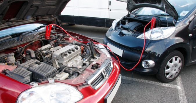 How to Jump Start a car battery
