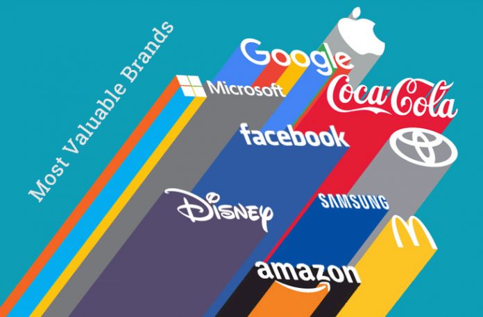 Top 10 World's most valuable brands 2019