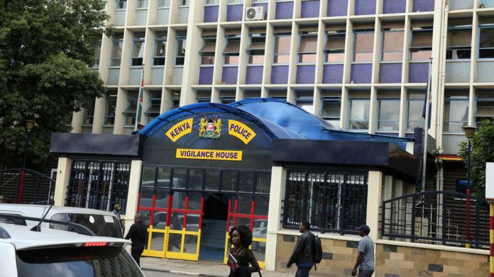 Where is the Kenya Police Traffic department in Nairobi