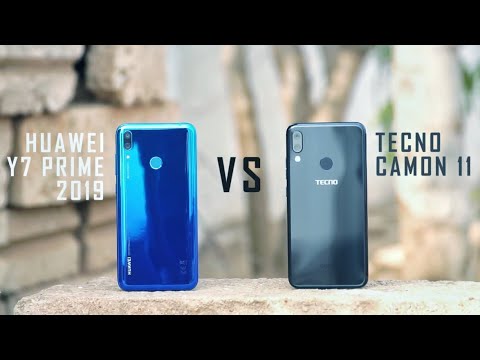 Comparison Between Tecno Camon 12 And Huawei Y7 Prime 2019