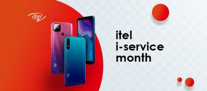 itel i-service month