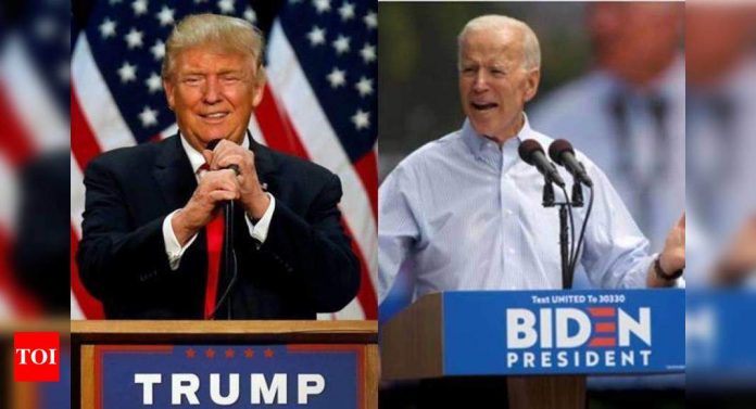What would happen if Joe Biden and Donald Trump tied in the presidential poll?