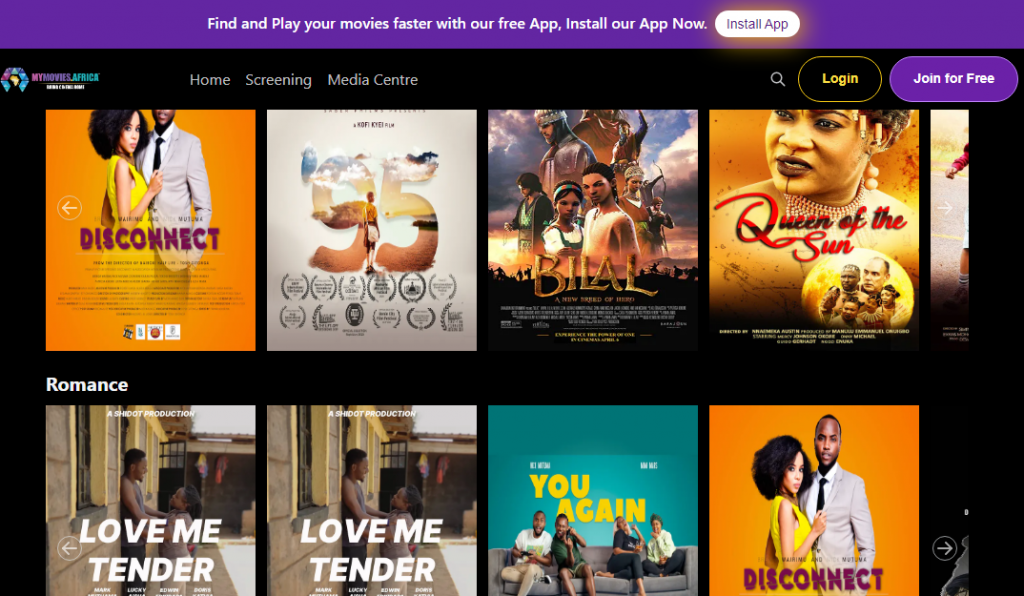 movie websites in kenya