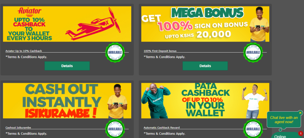 Play2net Kenya Account & App Registration and Login. A glimpse of Play2net Kenya's attractive promotions. 