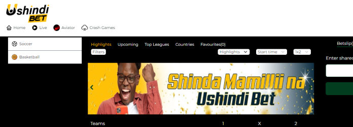 Ushindi Bet Kenya Account & App Registration and Login. Ushindi Bet Kenya is an exciting bookmaker with a variety of gaming options, including the now popular Aviator game.