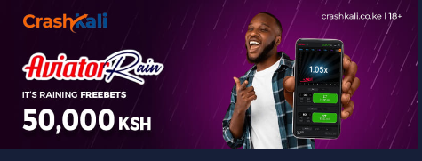CrashKali Kenya Account & App Registration and Login. CrashKali Kenya Aviator Rain awards you up to KES 50,000 worth of free bets daily.
