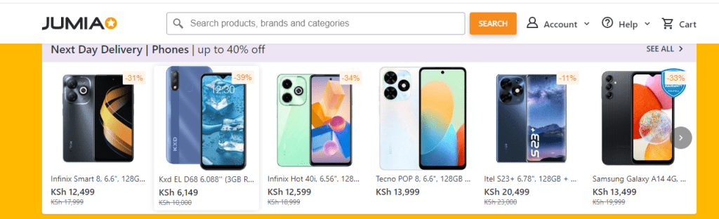 10 best online retail stores in Kenya - legit shopping sites. Jumia is presented as a comprehensive online store where you can purchase virtually anything you need for yourself and your loved ones.