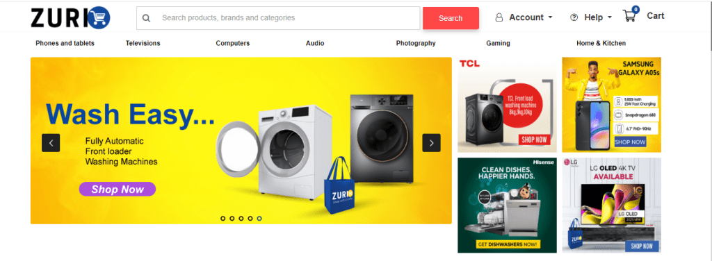 10 best online retail stores in Kenya - legit shopping sites. ZuriCart Kenya is a Nairobi-based online store renowned for its wide selection of smart and digital TVs.