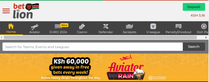 Betlion Aviator Account & App Registration and Login. Betlion Aviator gives away KES 65,000 in free bets every week.